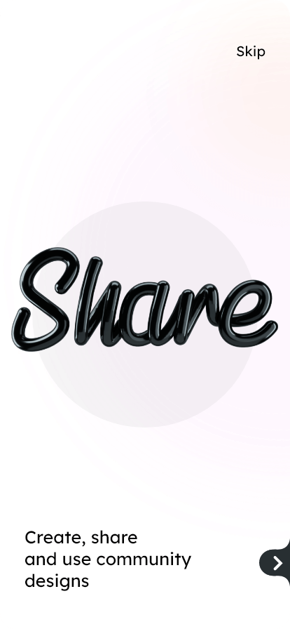 aplications 3d lettering ui ux mobile aplication 3d letterin ui ux mobile