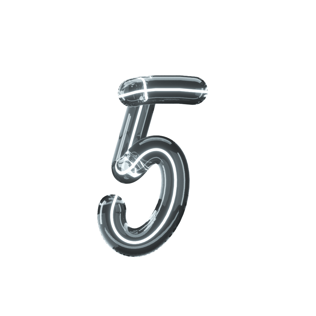 3d lettering 5 alphabet design numbers