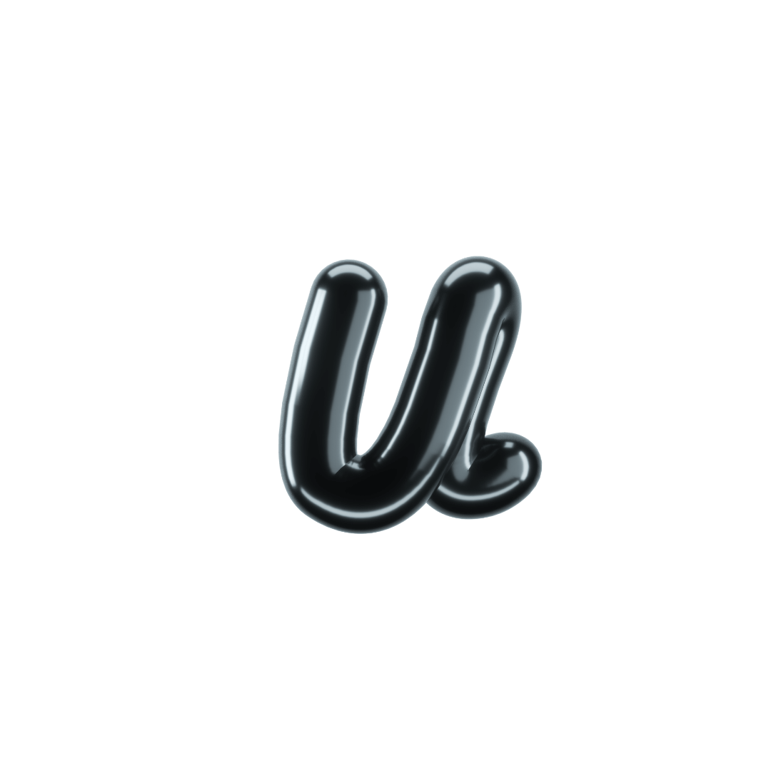 3d lettering u alphabet design 3d lettering u alphabet design