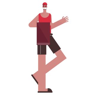 pandemic swimming pool vacations towel mask