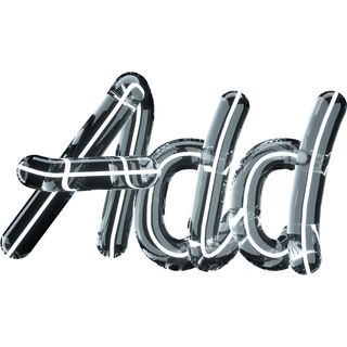 add lettering 3d