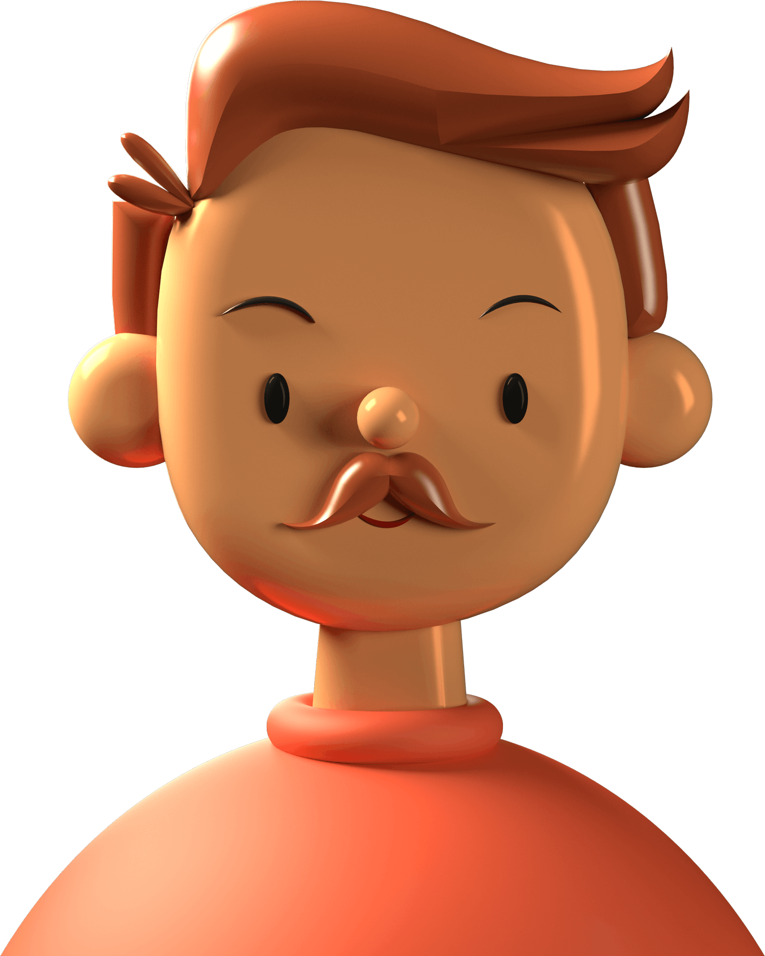 male toy face people avatar