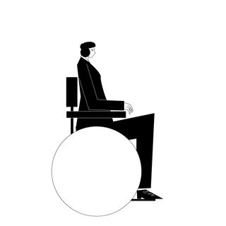 wheelchair woman invalid empathy wait