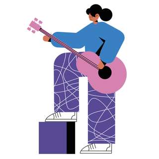 music play guitar musician woman