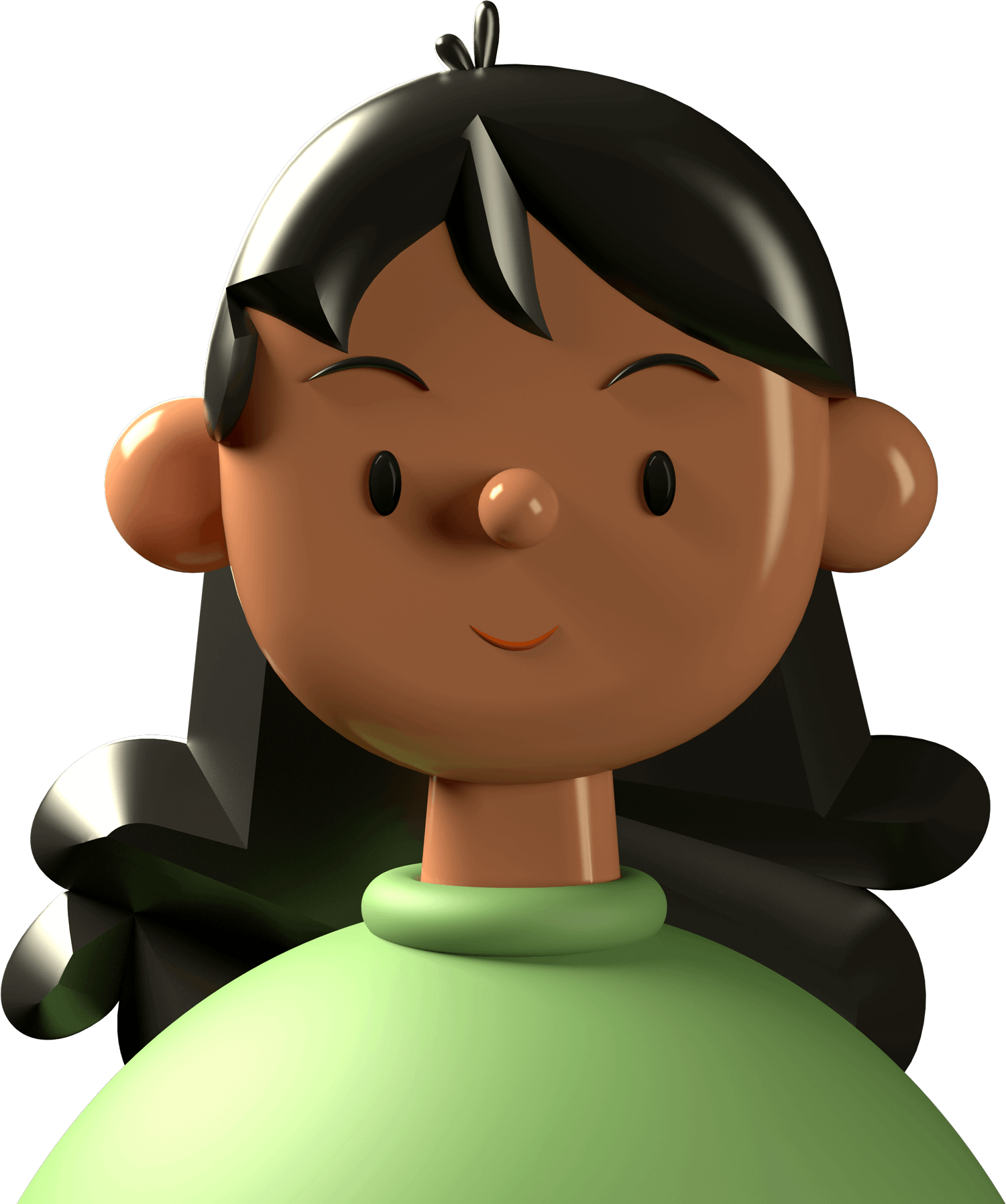toy face people avatar girl