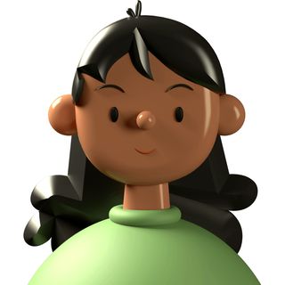 toy face people avatar girl