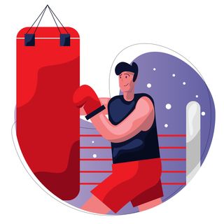 boxing sport training leisure apprentice