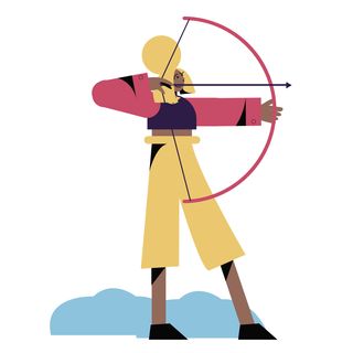 olympics archer soldier middle age
