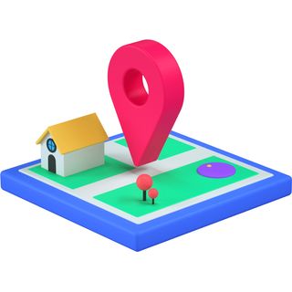 3d location gps site map