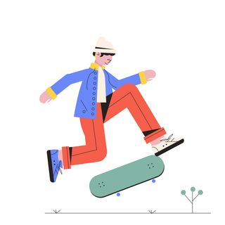 skateboard sport game practice exercise