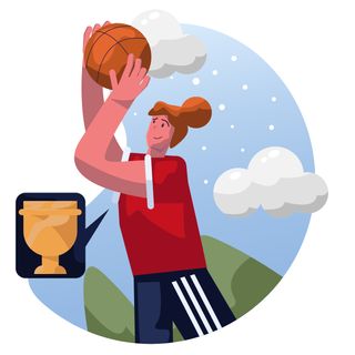 sport basketball nba game player