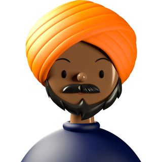 toy face people avatar sikh