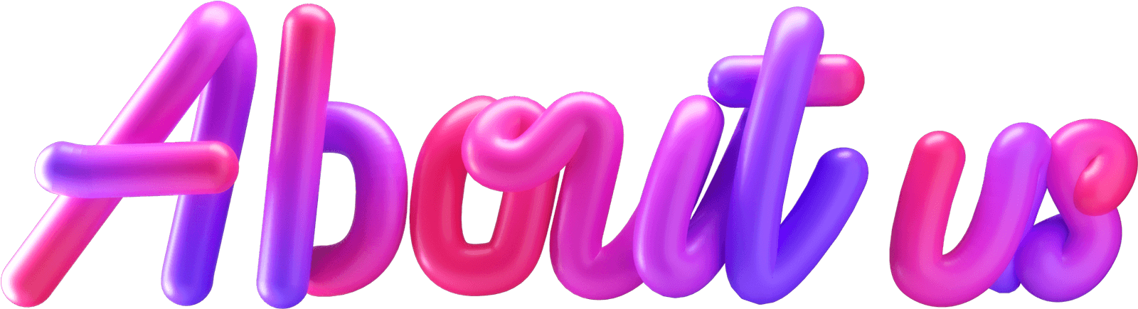 3d lettering about us