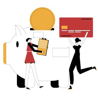savings bank checking account credit card