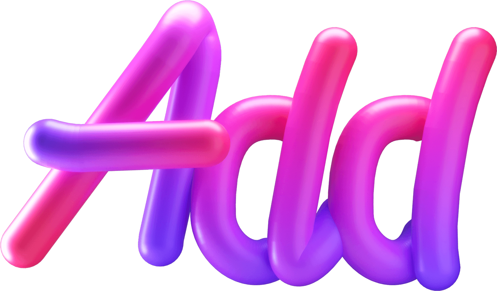 3d lettering add