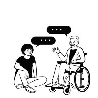 conversation disability meeting gossip debate
