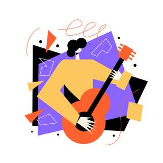 guitar music player artist singer