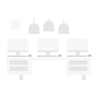 office computers lamps watch keyboard