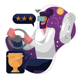 gamer winner star trophy playstation