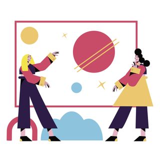 astronomy space lecture women