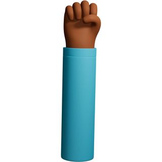 brown hand signs fist tan