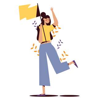 checkpoint goal woman purpose hobby