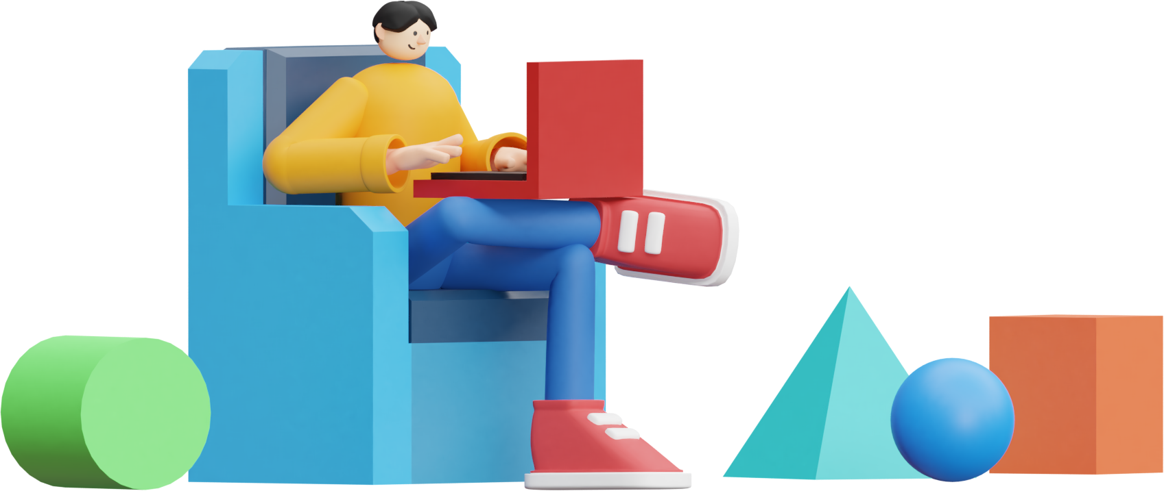 3d illustration habitable inauguration domicile