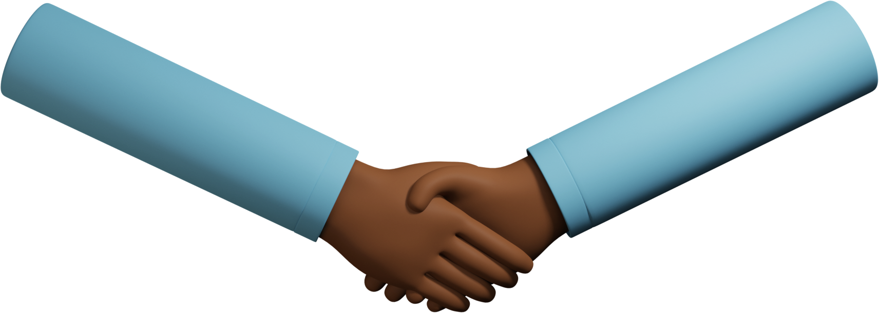 brown hand signs tan handshake