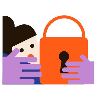 padlock security safety privacy insurance