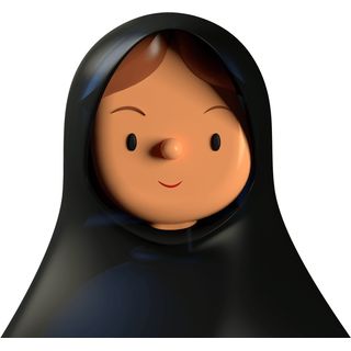 toy face people burka avatar