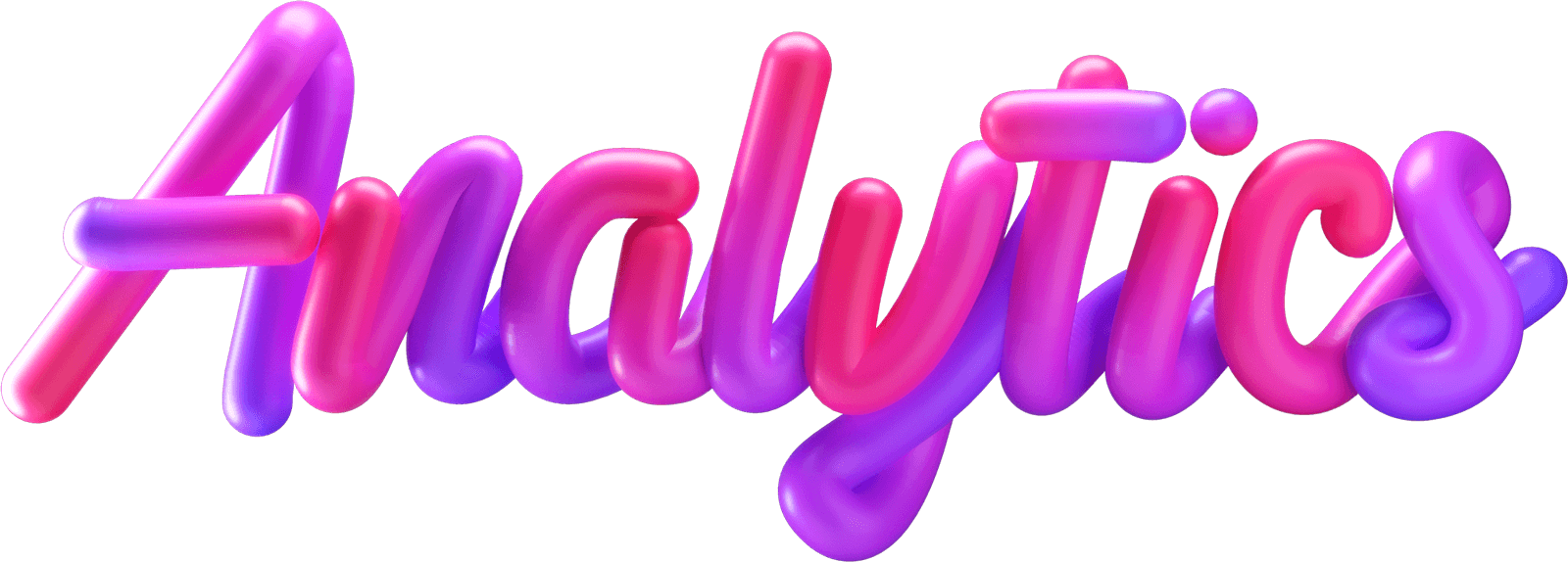 3d lettering analytics