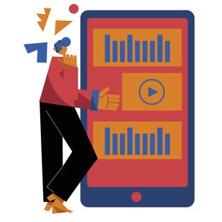phone statistics chart trends