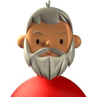 toy face people elderly avatar