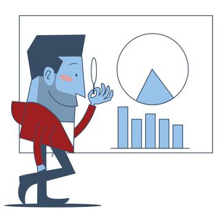 statistics graphs analyzing data review