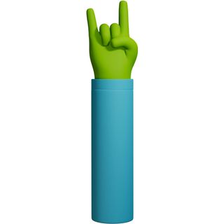 hand green sign gesture rock music