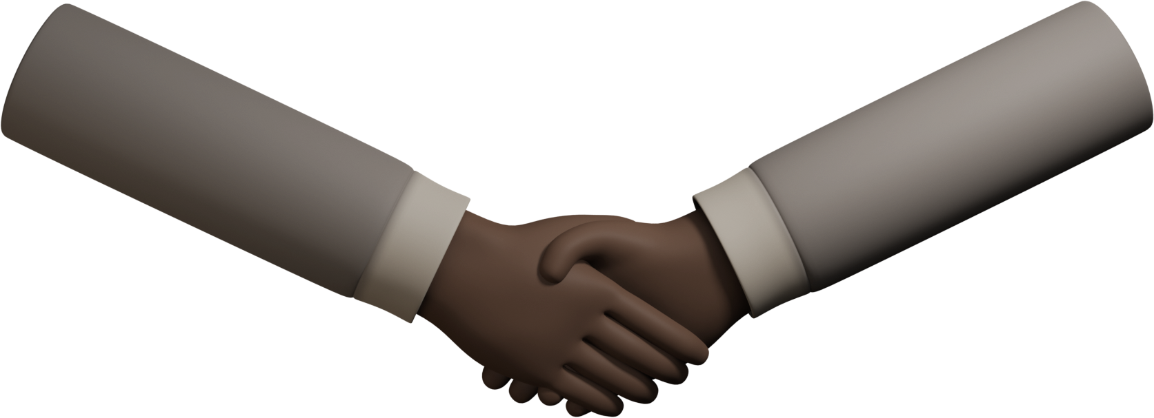 handshake hand black brown signs