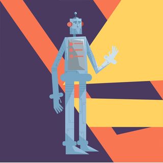 robot machine electronics future android