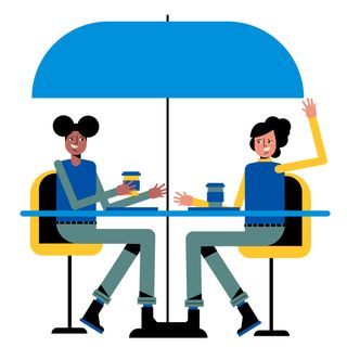 coffee hot drink meeting conversation