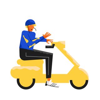 travel man motorcycle helmet quick