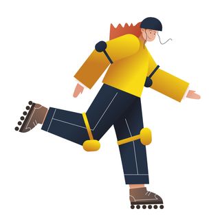 sport game skating skater woman