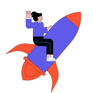 rocket skyrocket space trip dreamer