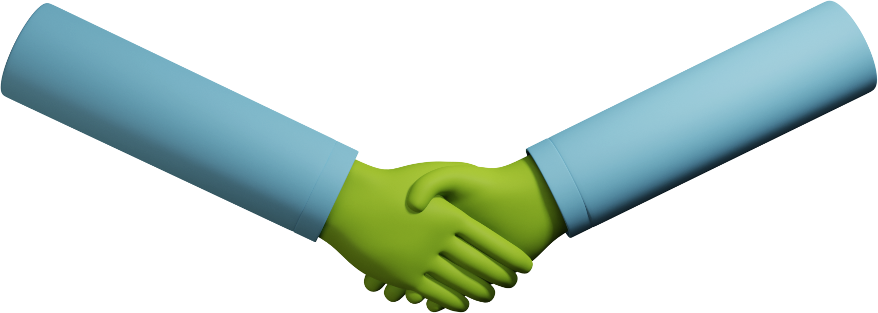 hand green sign gesture handshake
