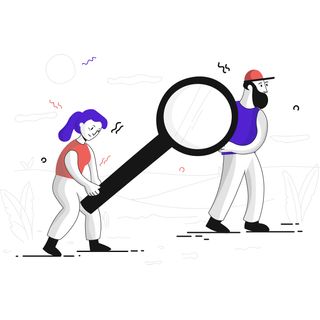search investigation magnifying glass lens