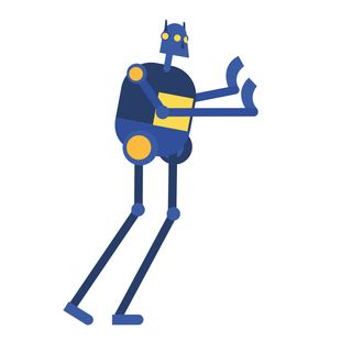 wooble robot boy button sponsor