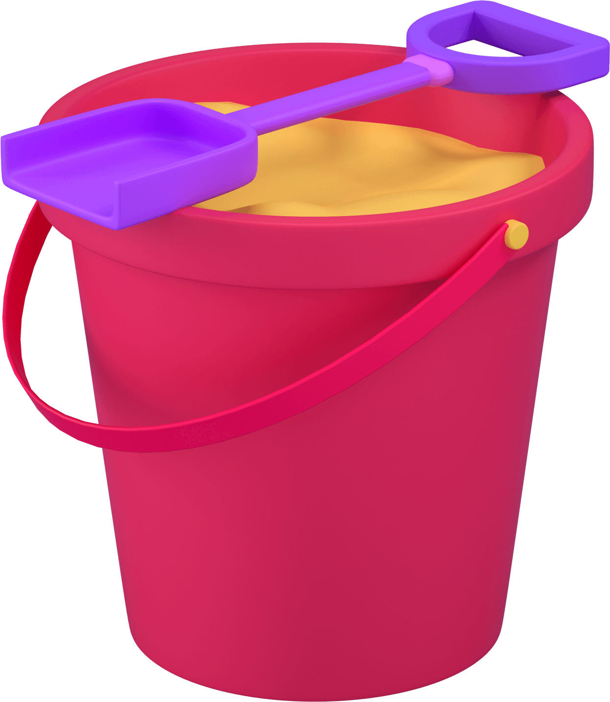 3d bucket sand game
