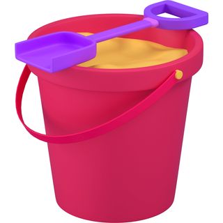 3d bucket sand game