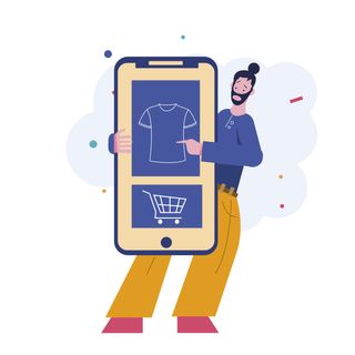 ecommerce electronic commerce trade business transaction