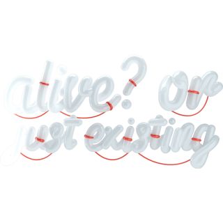 3d alive or just exisitng lettering