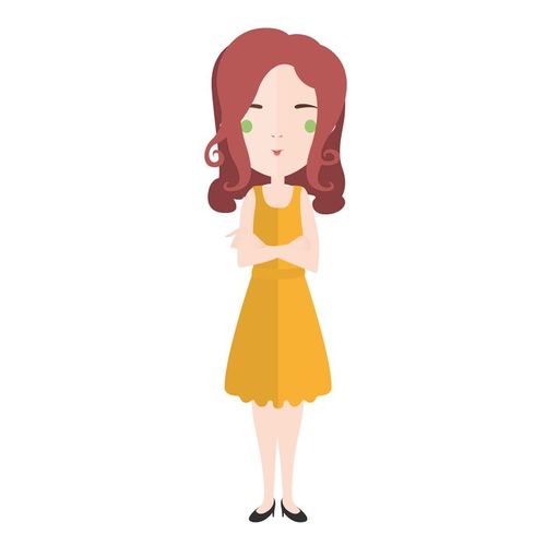 flat characters woman 6126b4d20bc58