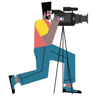cameraman movie filming studio